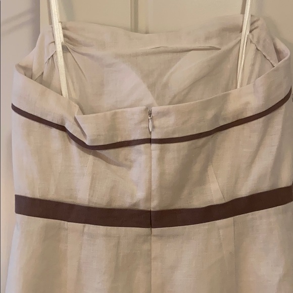 BCBG strapless linen minidress - Picture 5 of 9